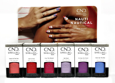 CND Shellac Gel Polish - NAUTI NAUTICAL Summer 2020 - 0.25oz/7.3ml Pick Any 