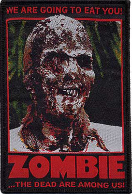 Patch Zombie Color Patch We are Going to Eat You The Dead are Among Us NFP029