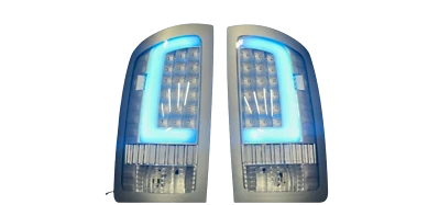 02-06 Dodge Ram Pre-Built LED Tail lights with color match paint - Image 2 of 3