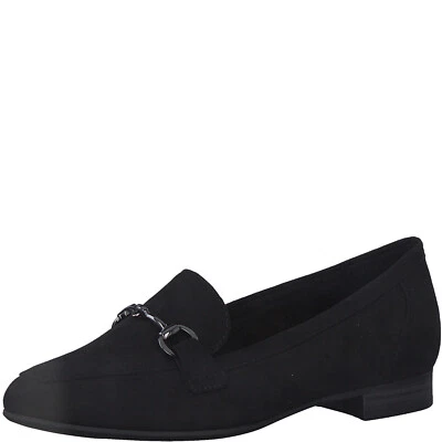 Marco Tozzi Slipper Sneaker Sneakers Ballerinas Schuhe Halbschuhe schwarz 24212 - Bild 1 von 4