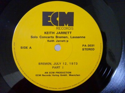 邦楽 Keith Jarrett Solo Concerts PA-3031 Keith Jarrett - Solo Concerts: Bremen & Lausanne - Amazon