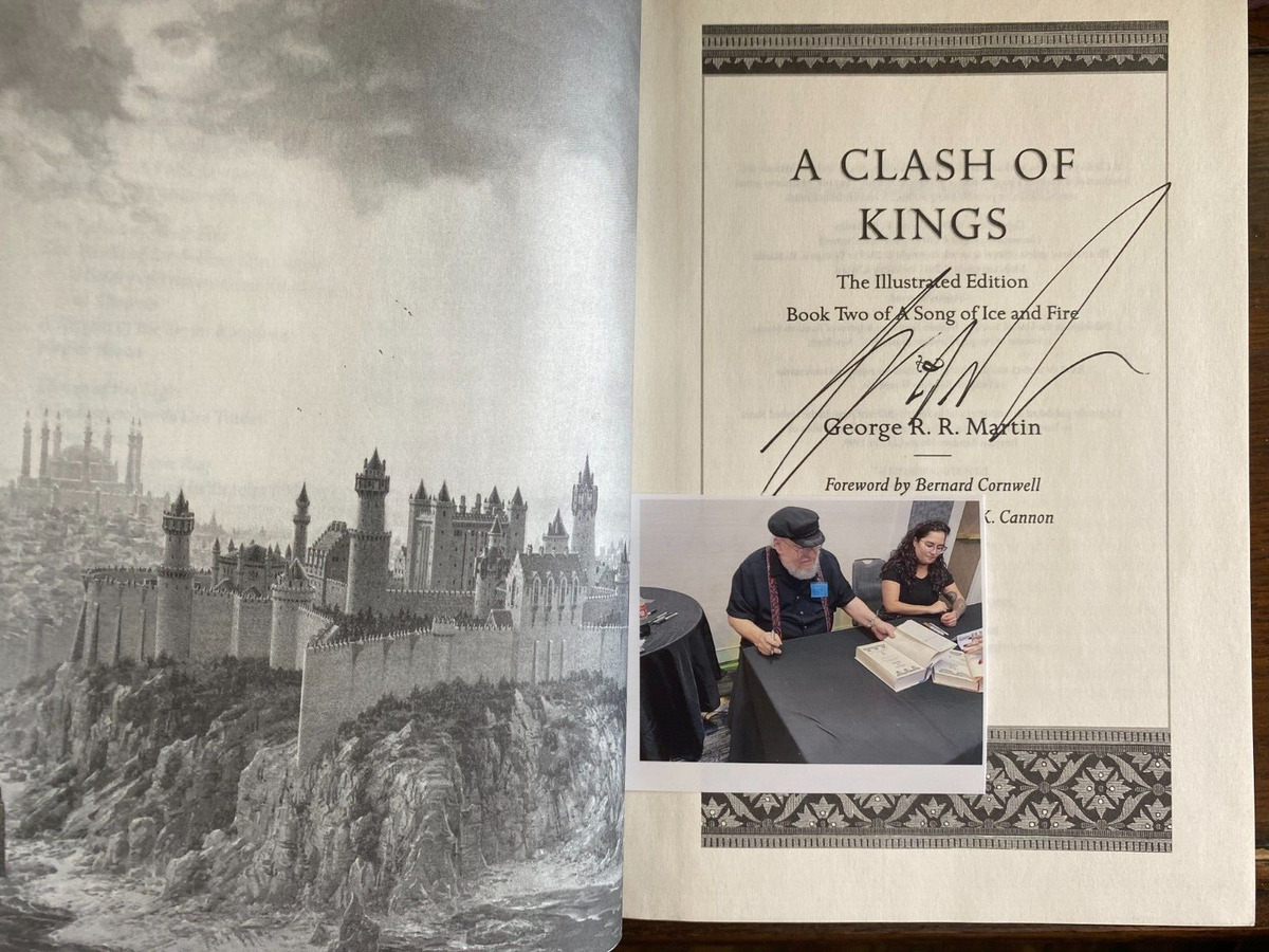 A Clash of Kings: The Illustrated Edition (Signed by George R. R. Martin)