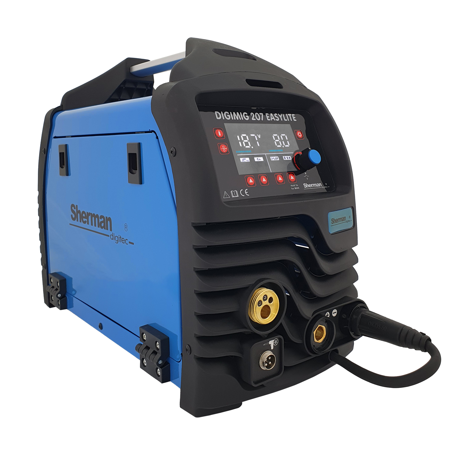 DIGIMIG 207 EASYLITE Sherman Welder Synergic Inverter MMA TIG LIFT