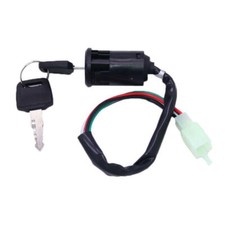 Ignition Key Barrel Switch 4 Wire On&Off 50cc Quad ATV Dirt Pit Bicycle
