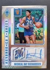 2023-24 Phoenix Micheal Ray Richardson Auto #PA-MRR New York Knicks