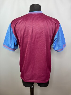 ASTON VILLA 1997 1998 HOME SHIRT VINTAGE FOOTBALL SOCCER JERSEY