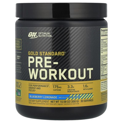 Gold Standard  Pre-Workout, Blueberry Lemonade, 10.58 oz (300 g)