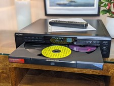 Sony CDP-CE335 5 Disc Carousel CD Player. With Remote and Manual. Working.