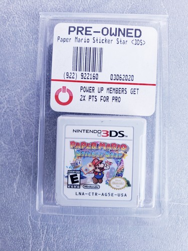 Nintendo 3DS Paper Mario Sticker Star (nur Spiel)