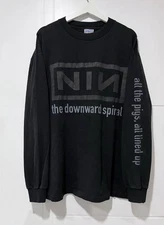 Nine inch nails 1994 Long Sleeve Unisex Tee Reprint For fans Cotton Full Size