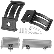 Light Bar Mounting Brackets, 2PCS Adjustable Base Slide Mount Base Mount