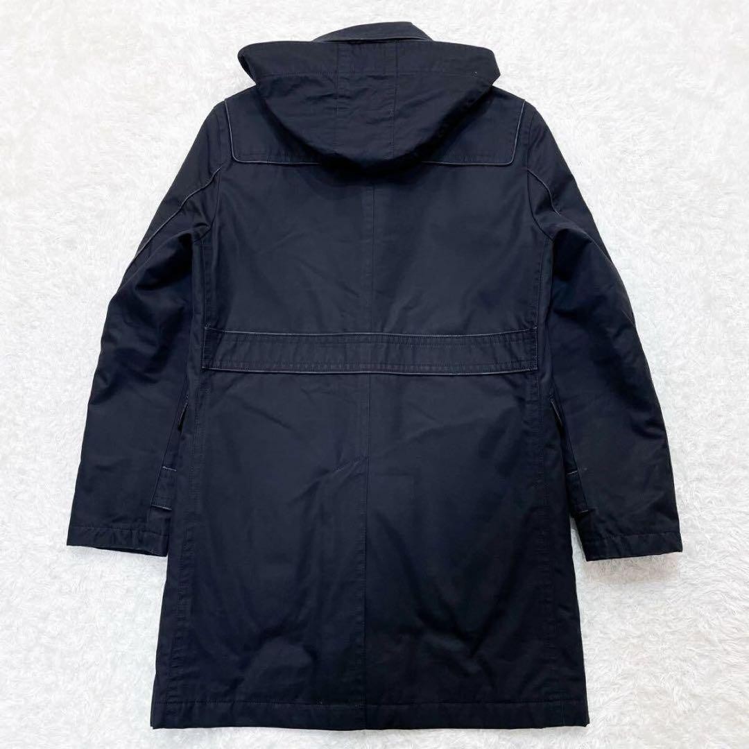 Burberry Nova Check Duffle Coat Black Size M Vintage rare Men's From Japan thumbnail 16