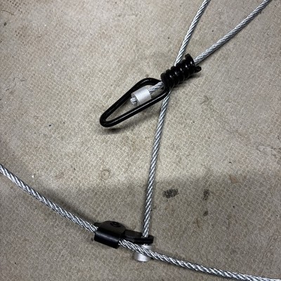 1 Dozen Hog Wolf Alligator Snares 96  Long With Camlocks