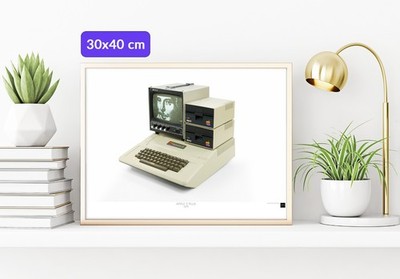 Apple II Plus poster A 30x40cm