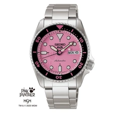 Pre sale Seiko 5 Sports SBSA321 Pink Panther Limited Edition Mens Watch New