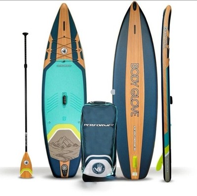 BODY GLOVE 2024 PERFORMER 11 SUP Stand Up Paddle Board Kit W/ Paddle, Pump, Bag