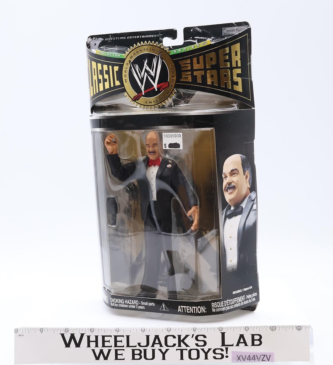 Mean Gene Okerlund WWE Classic Superstars Series 14 2007 Jakks