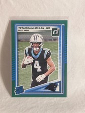 2025 Panini Donruss - Rated Rookie Tetairoa McMillan #314 Press Proof Green (RC)