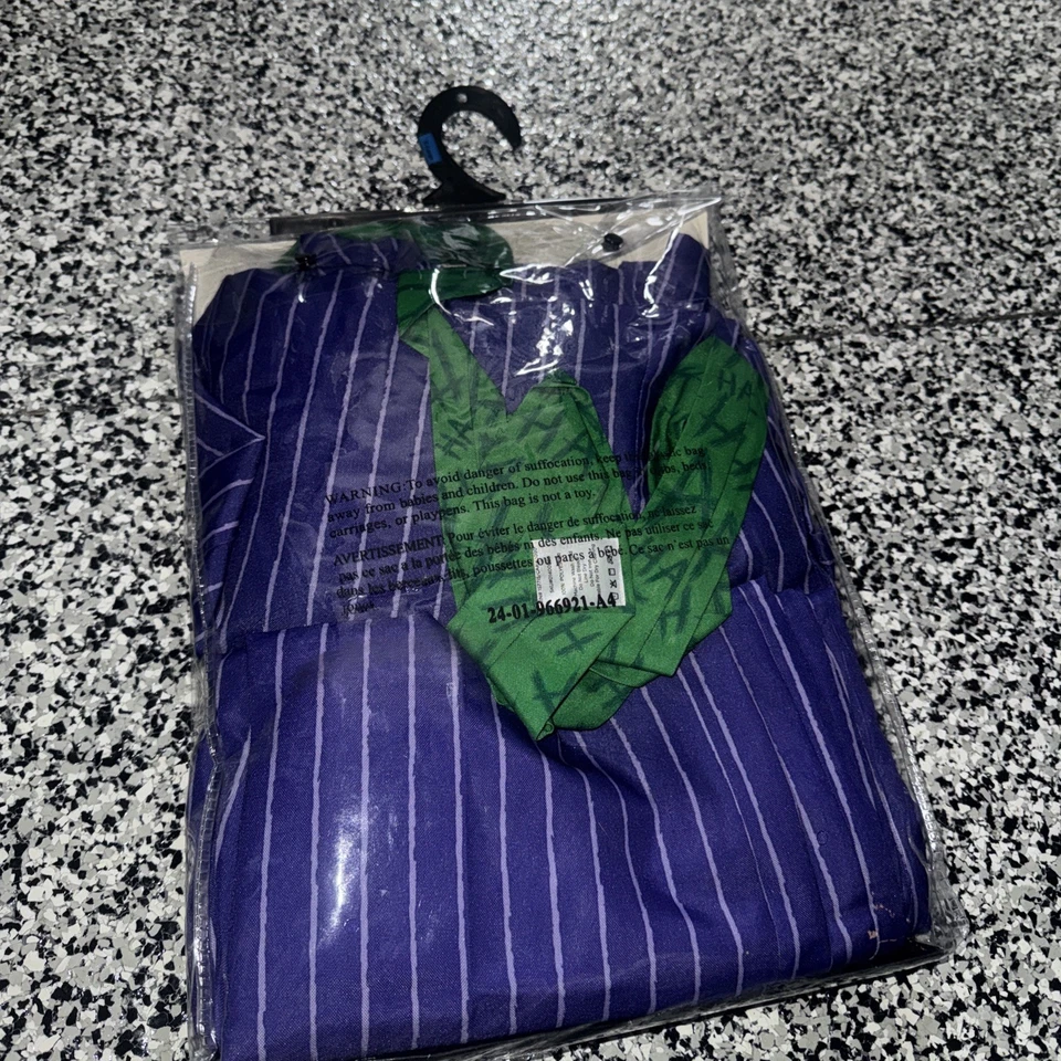 The Joker Suit Halloween Costume  Adult XL Dc Warner Brothers (6) - Image 3 of 3