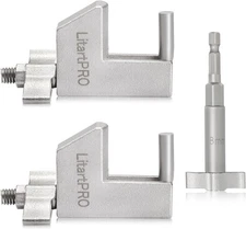 304 Steel Hose Pincher,2PCS Pinch Clamp Pliers,Flexible Hoses Silver 