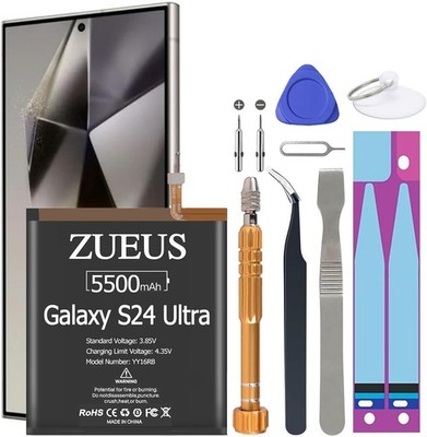 Galaxy S24 Ultra Battery 2024 Upgraded 5500mAh EB BS928ABY Li Polymer Battery