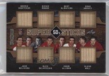 2018 Leaf ITG Stickwork Bronze 11/17 Bernie Geoffrion Jean Beliveau HOF k4s