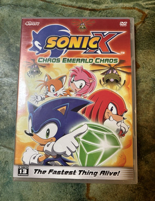 Sonic X: Chaos Emerald Saga Season 2 (DVD, 2-Disc) 13 Episodes English