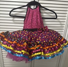 Revolution MC Dance Costume Footloose Ballet Ice Skate Pageant Dress Girls SC