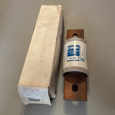 Edison JFL500 JFL-500 500A 600V Fuse NEW NOS FAST ACTING CLASS J