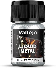 Vallejo Metallic Silver Model Color 35ml - Hobby and Model Acrylic Paint