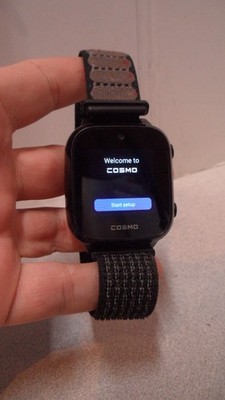 JrTrack 3 Smart Watch for Kids by Cosmo  | (Black)