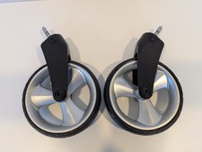 2 X Mamas And Papas Flip XT2 XT3 Front Wheels Silver