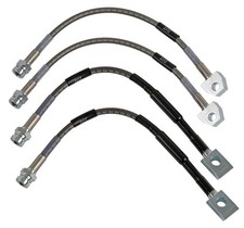 Russell 692020 Brake Lines Street Legal Braided Stainless Chevy Corvette Kit Russell 692020 Brake Lines Street Legal Braided Stainless Chevy Corvette Kit