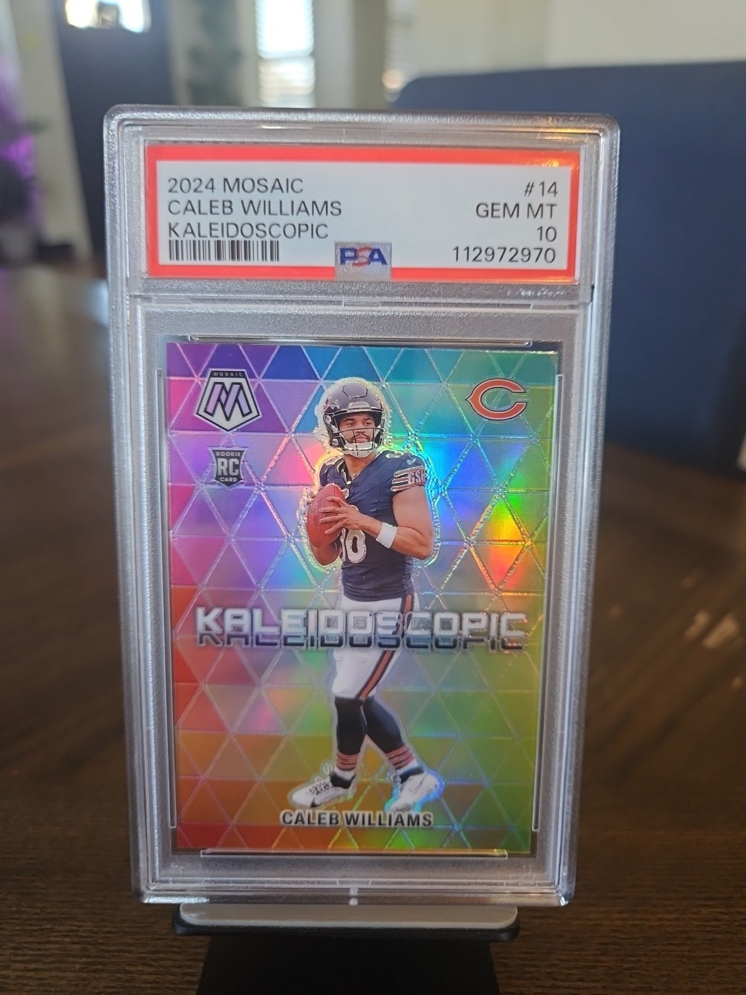 2024 Mosaic Caleb Williams Kaleidoscopic Rookie PSA 10 #14 RC