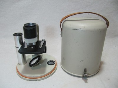 Meopta AZ-2 Reisemikroskop Feldmikroskop Exkursions Klein Mikroskop 33x - 200x