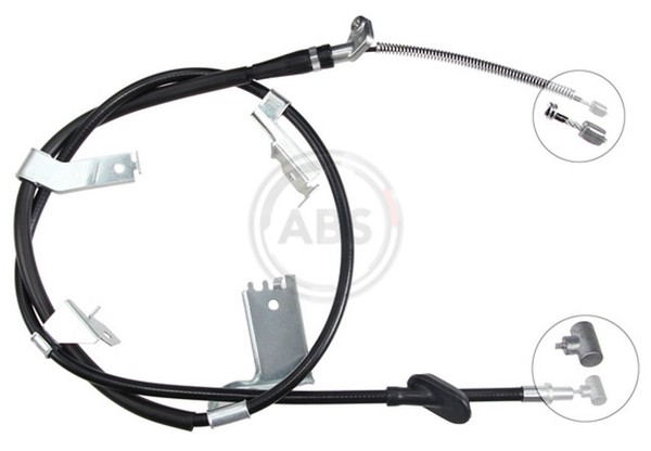 A.B.S. Bremsseil Seilzug Feststellbremse K10398 FüR Ez Mz Suzuki Swift 3 RS413-image