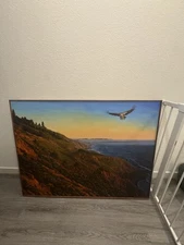 TIMOTHY D DIXON "Sunset Cliffs "ORIGINAL OIL PAINTING SIGNED NAPA SONOMA VALLEY