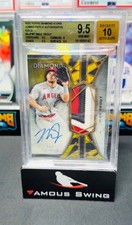 2022 Topps Diamond Icons 1/1 Mike Trout Jumbo Patch Autographs Gold One Of One