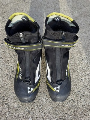 Fischer JR Combi Nordic Cross Country XC  Classic Ski Boots Size EU36 US kids 4