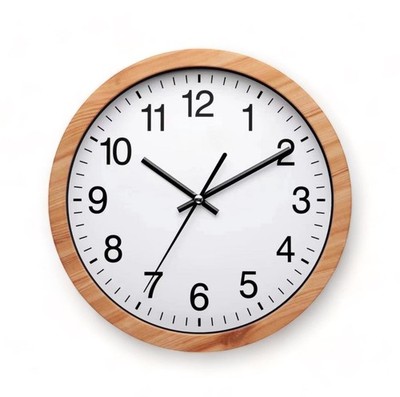 Schnäppchen Liebhaber Wanduhr in Holzoptik | leise und nicht kitzelnd Vintage Wand
