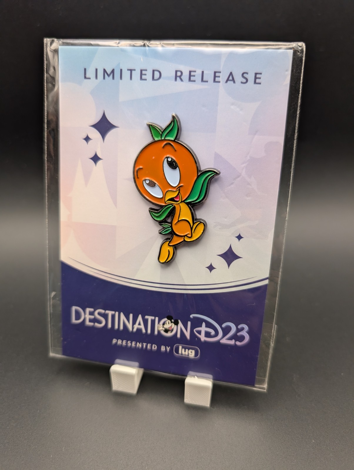 Disney D23 Destination D Lug Orange Bird Pin Limited Release