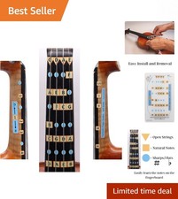 Learn Violin with Fantastic Finger Guide - Essential Fretboard Stickers for Kids