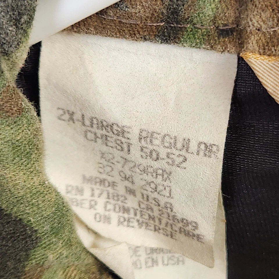 RedHead Camo Gore Windstopper Jacket 2XL Regular + Pants XL Regular USA Made - Image 3 of 4