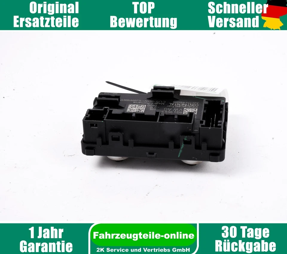 Centralina Porta Anteriore Sinistra Skoda Superb III iV 3V5 5Q4959593N - Immagine 3 di 4