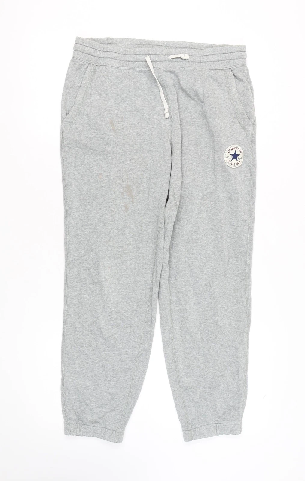 Felpa Converse Uomo Grigio M Misto Cotone