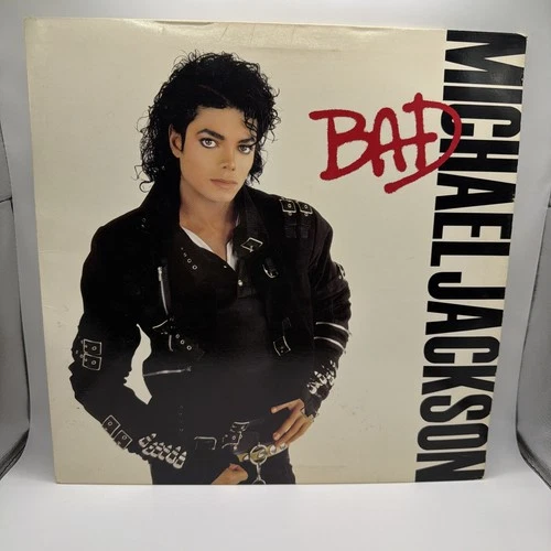 Michael Jackson Bad 1987 Epic E-40600 Gatefold Vinyl LP