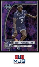 2024-25 Bowman University Chrome Sapphire Scotty Middleton Purple #058/100 #94