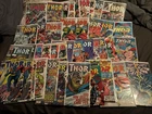 Lot Of 63 Vintage Thor Comic Books Bronze Copper Age Loki Spider Man Hulk Odin