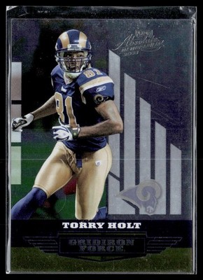 Torry Holt - 2008 Playoff Absolute Memorabilia Gridiron Force SN St. Louis Rams