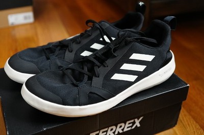 adidas Terrex Boat Water Sneakers - Men's Size 9.5 -Black (BC0506) -NIB